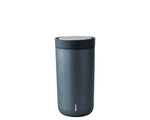 Stelton To-Go Click d. steel, 0.2 L - dark blue/metallic 675-18