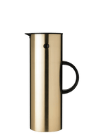Stelton Vacuum Jug 1L Brushed Brass