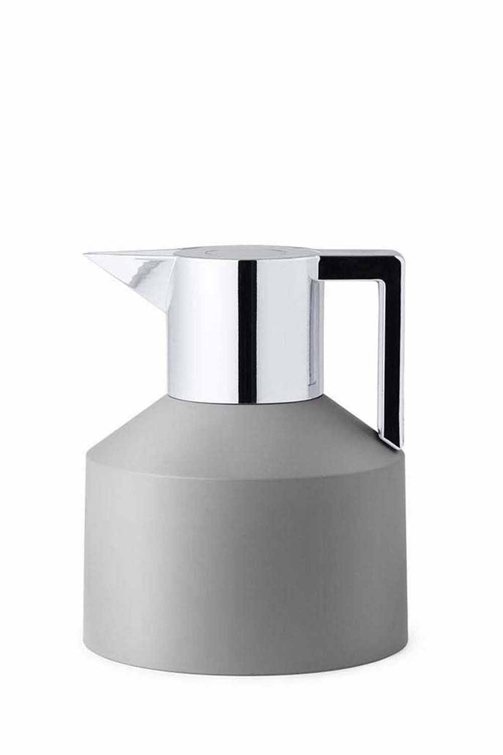 NC Geo Vacuum Flask, Grey/Silver, 1 L