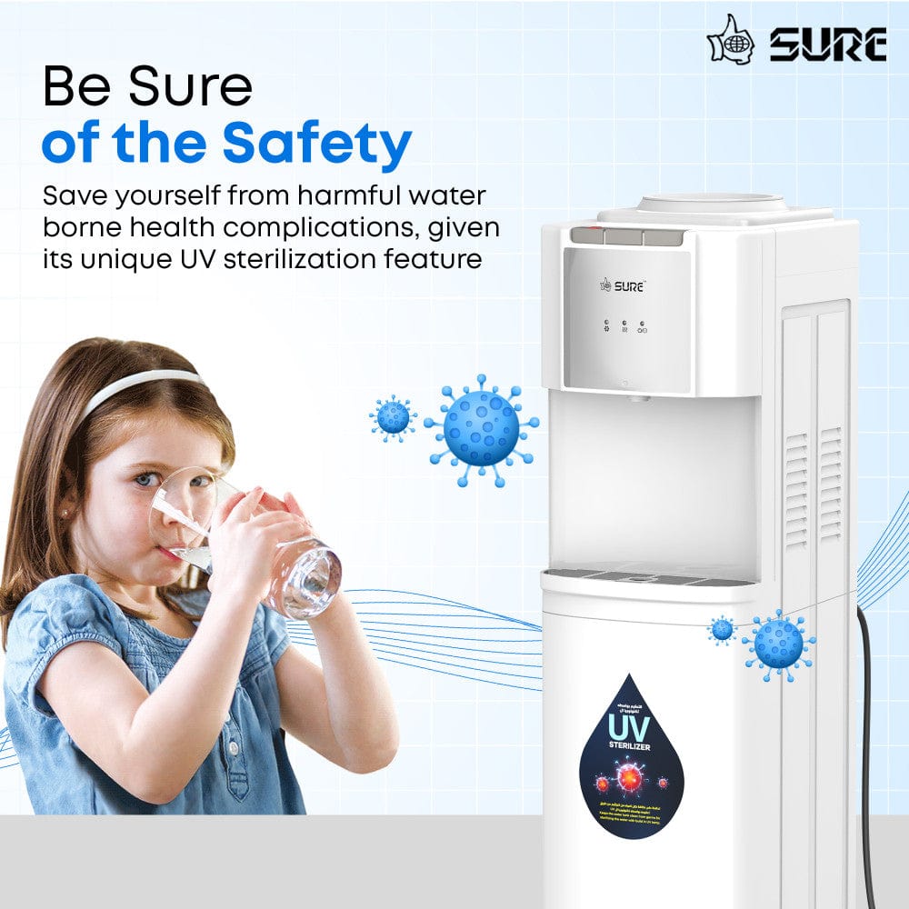 Sure Top Loading Water Dispenser with UV