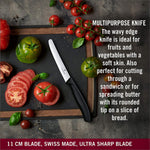 Victorinox Swiss Classic Paring Knife Set 3Pc Black