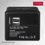 Wenger Travel Adapter With 2 USB Charger