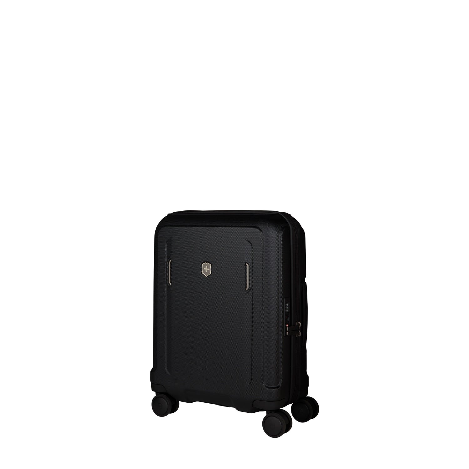 Victorinox Werks Traveler 6.0 55cm Hardside Expandable 4 Double Wheel Lightweight Global Cabin Luggage Trolley Black - 609968