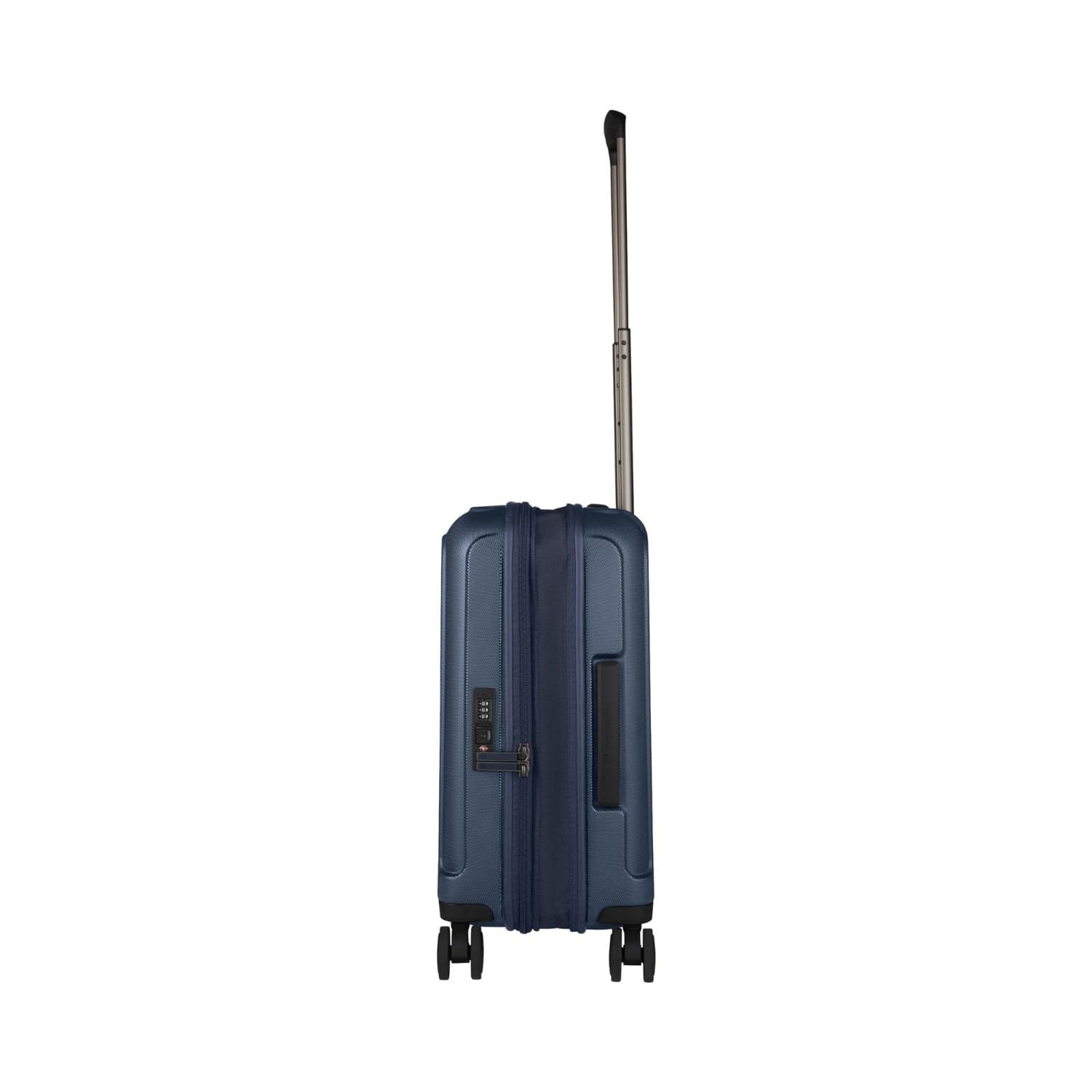 Victorinox Werks Traveler 6.0 55cm Hardcase Expandable 4 Double Wheel Lightweight Global Cabin Luggage Trolley Blue - 609969