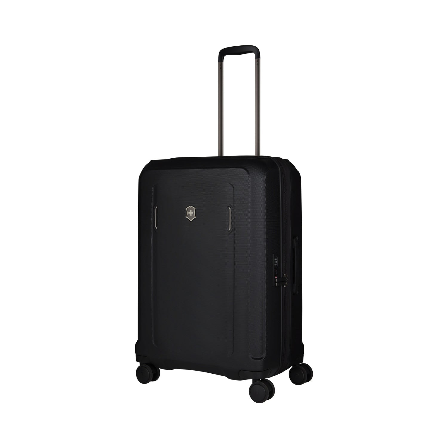 Victorinox Werks Traveler 6.0 69cm Hardcase Expandable 4 Double Wheel Lightweight Check-In Luggage Trolley Black - 609970