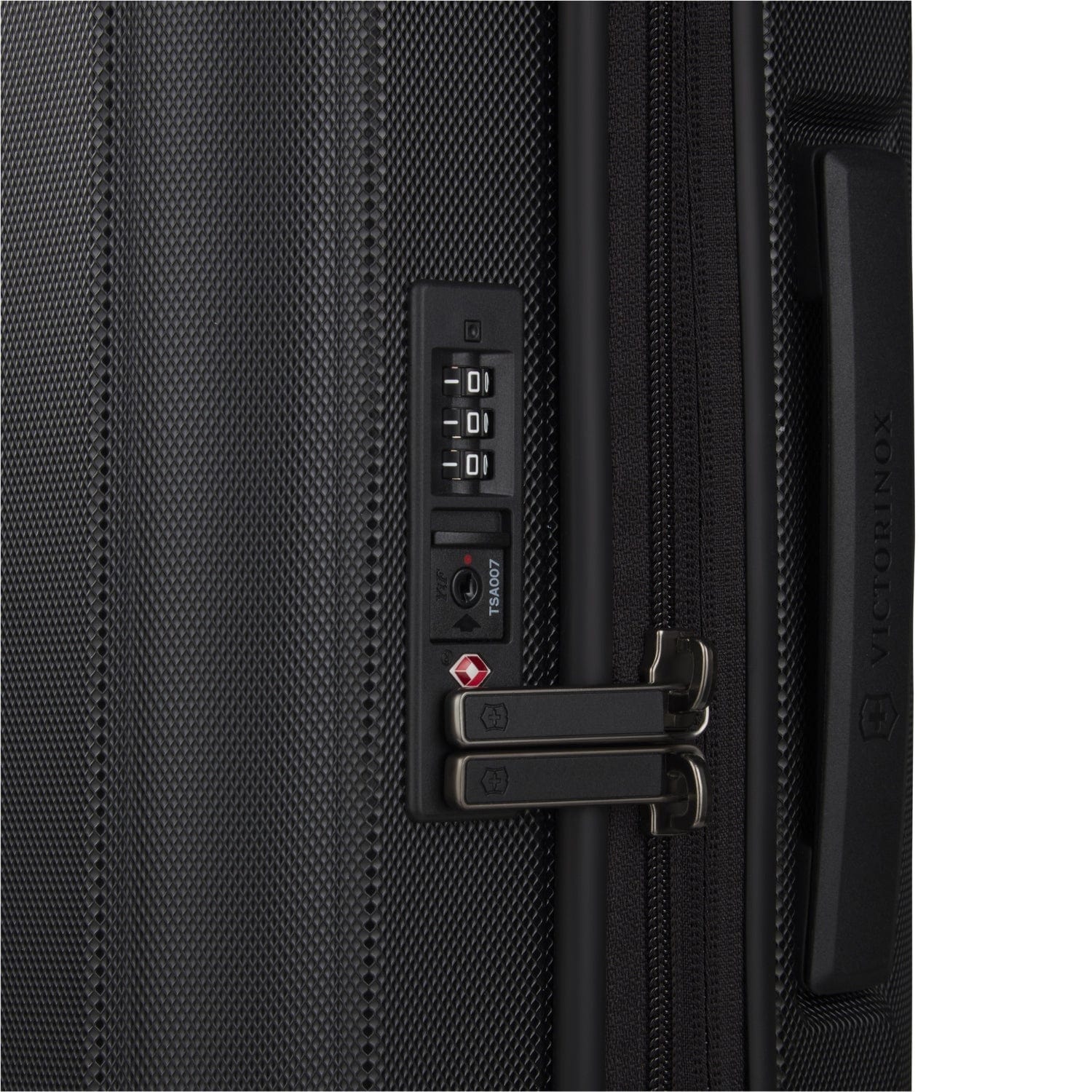 Victorinox Werks Traveler 6.0 74cm Hardcase Expandable 4 Double Wheel Check-In Luggage Trolley Black - 609972