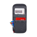 Wenger Travel Document RFID Neck Pouch Grey Organizer Case