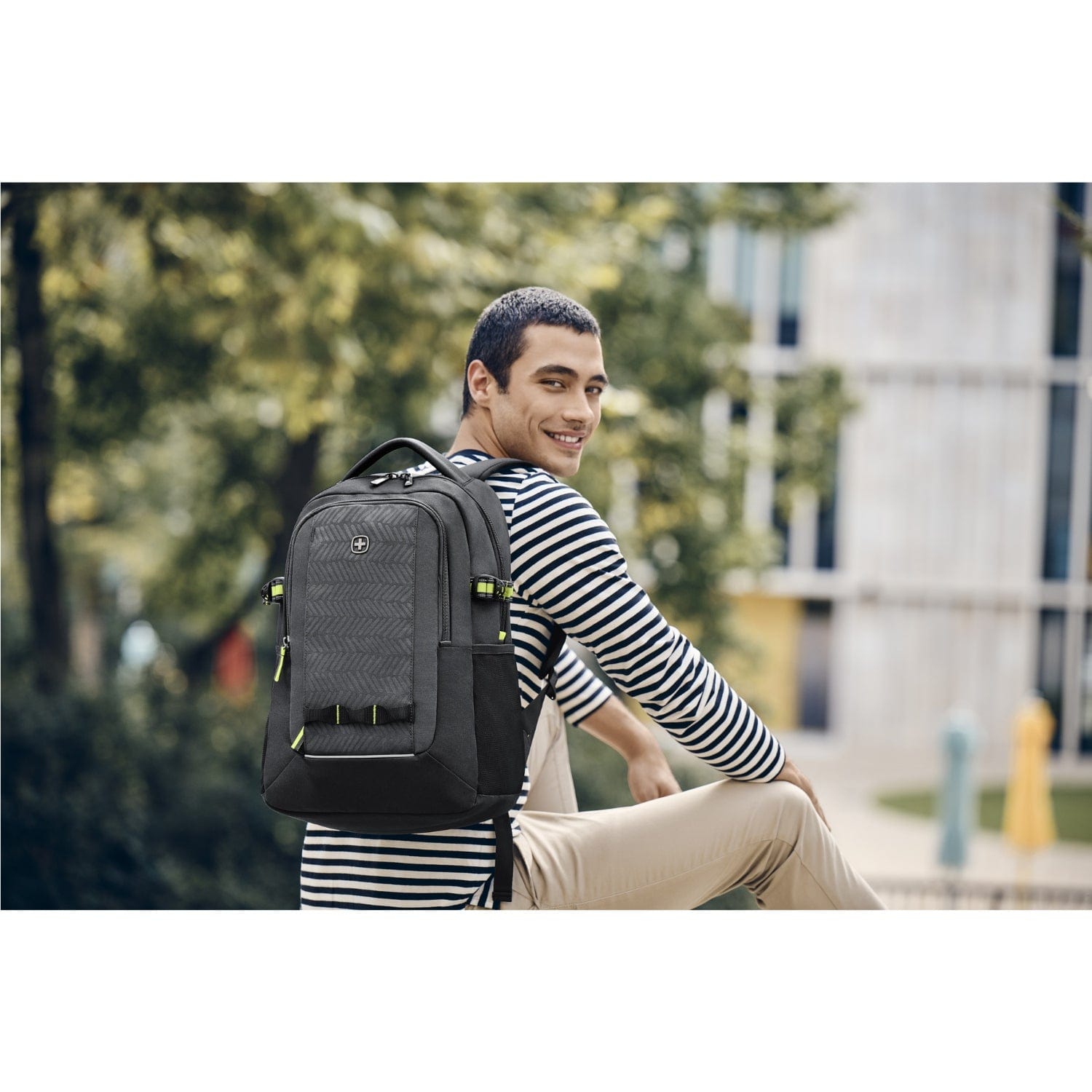 Wenger Ryde 16" Laptop Backpack with Tablet Pocket Anthracite - 611990