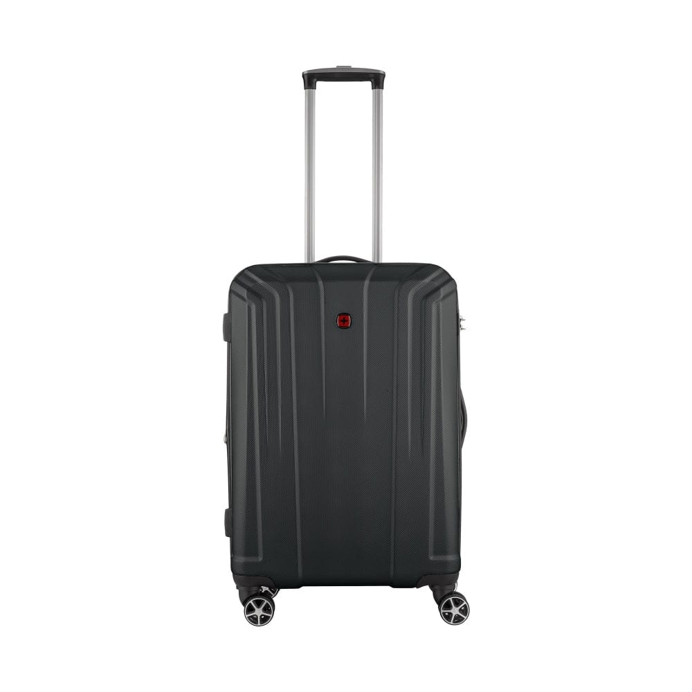 Wenger Destination Medium Hardside Expandable 67cm Check-In Luggage Trolley Black - 612347