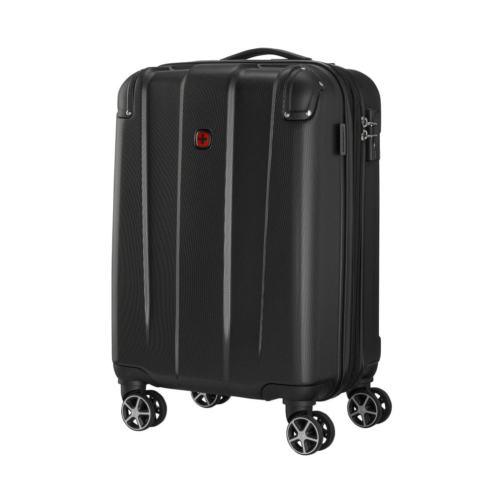 Wenger Protector Carry-On Hardside Expandable 55cm Cabin Luggage Trolley Black - 612361