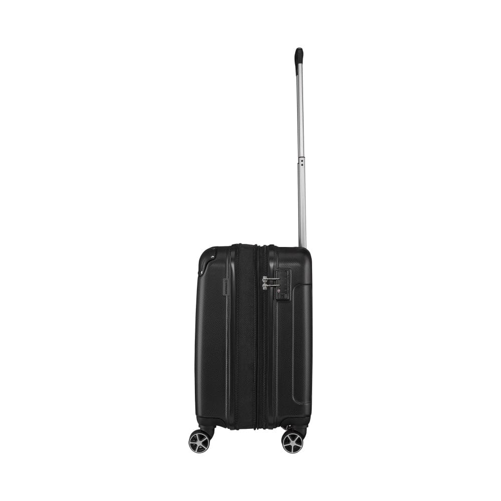 Wenger Protector Carry-On Hardside Expandable 55cm Cabin Luggage Trolley Black - 612361