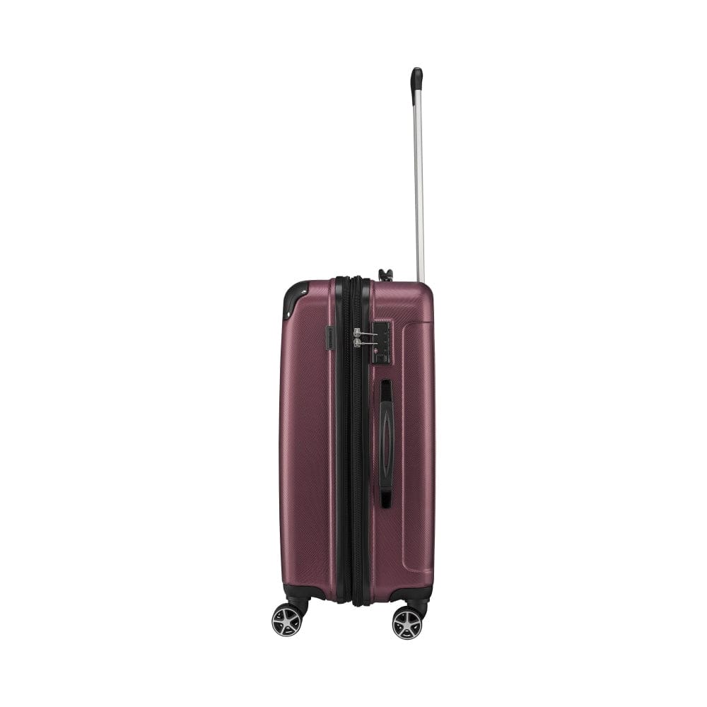 Wenger Protector Medium Hardside Expandable 67cm Check-In Luggage Trolley Red - 612364