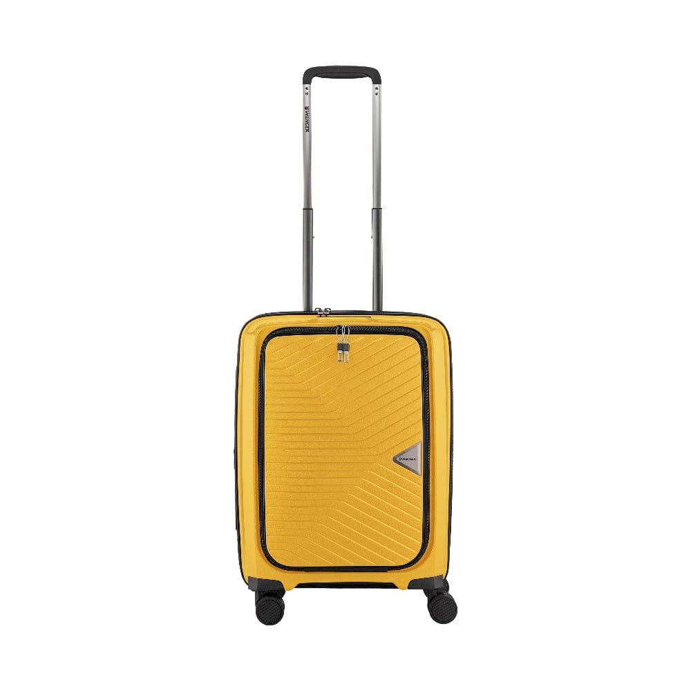 Wenger Ultra-Lite Hardside Carry-On Expandable 55cm Cabin Luggage Trolley Yellow - 612371