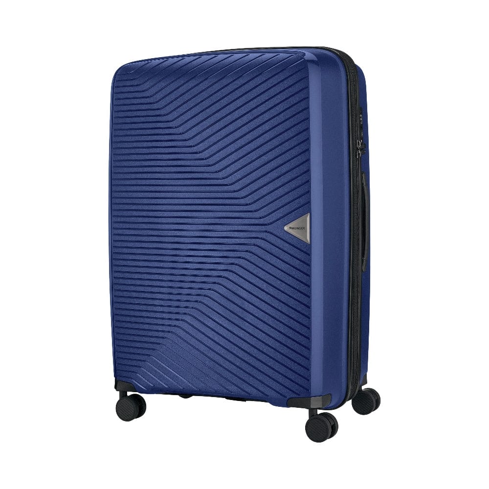 Wenger Ultra-Lite Hardside Large Expandable 76cm Check-In Luggage Trolley Blue - 612376