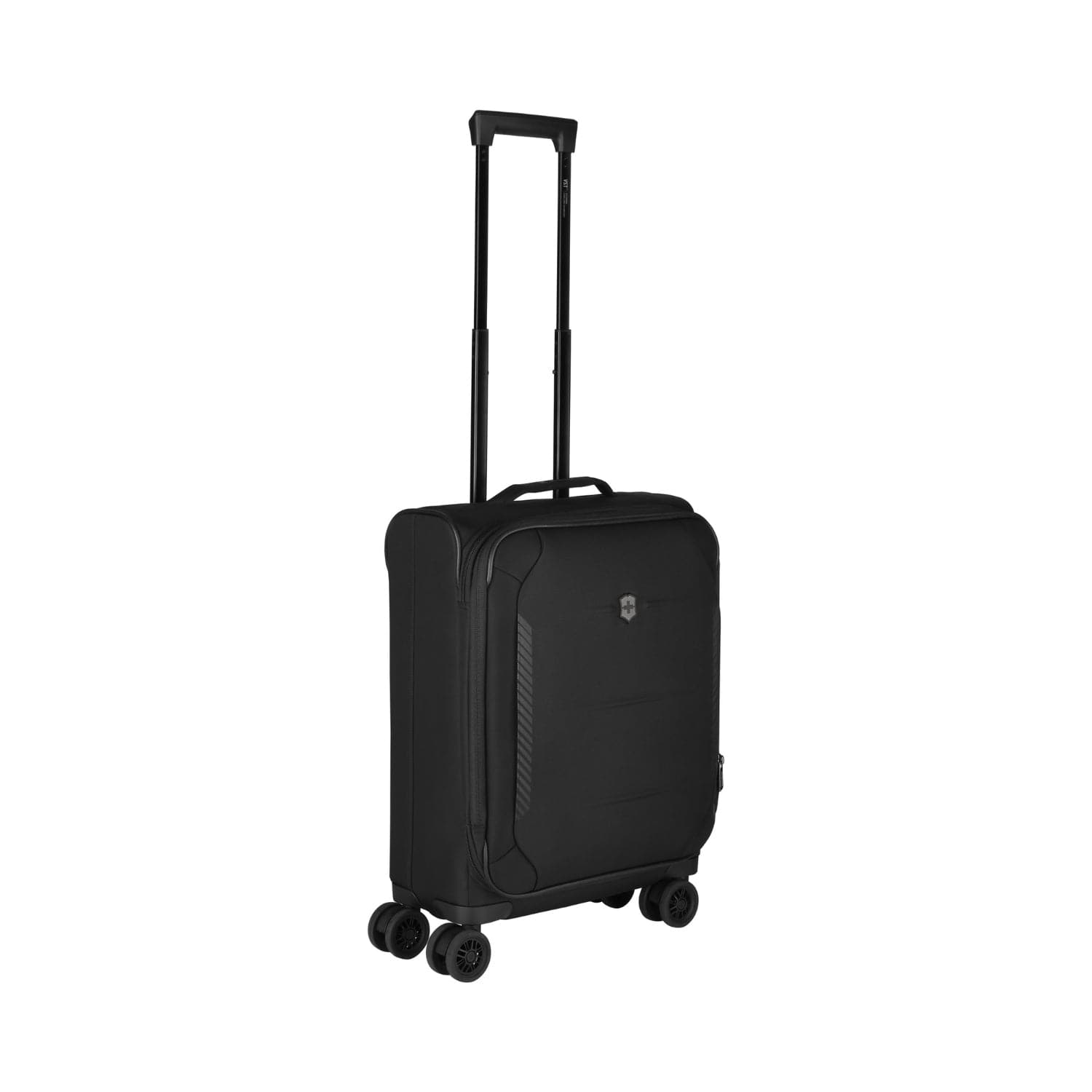 Victorinox Cross Light 55cm Softcase 4 Double Wheel Expandable Cabin Luggage Trolley Black - 612417