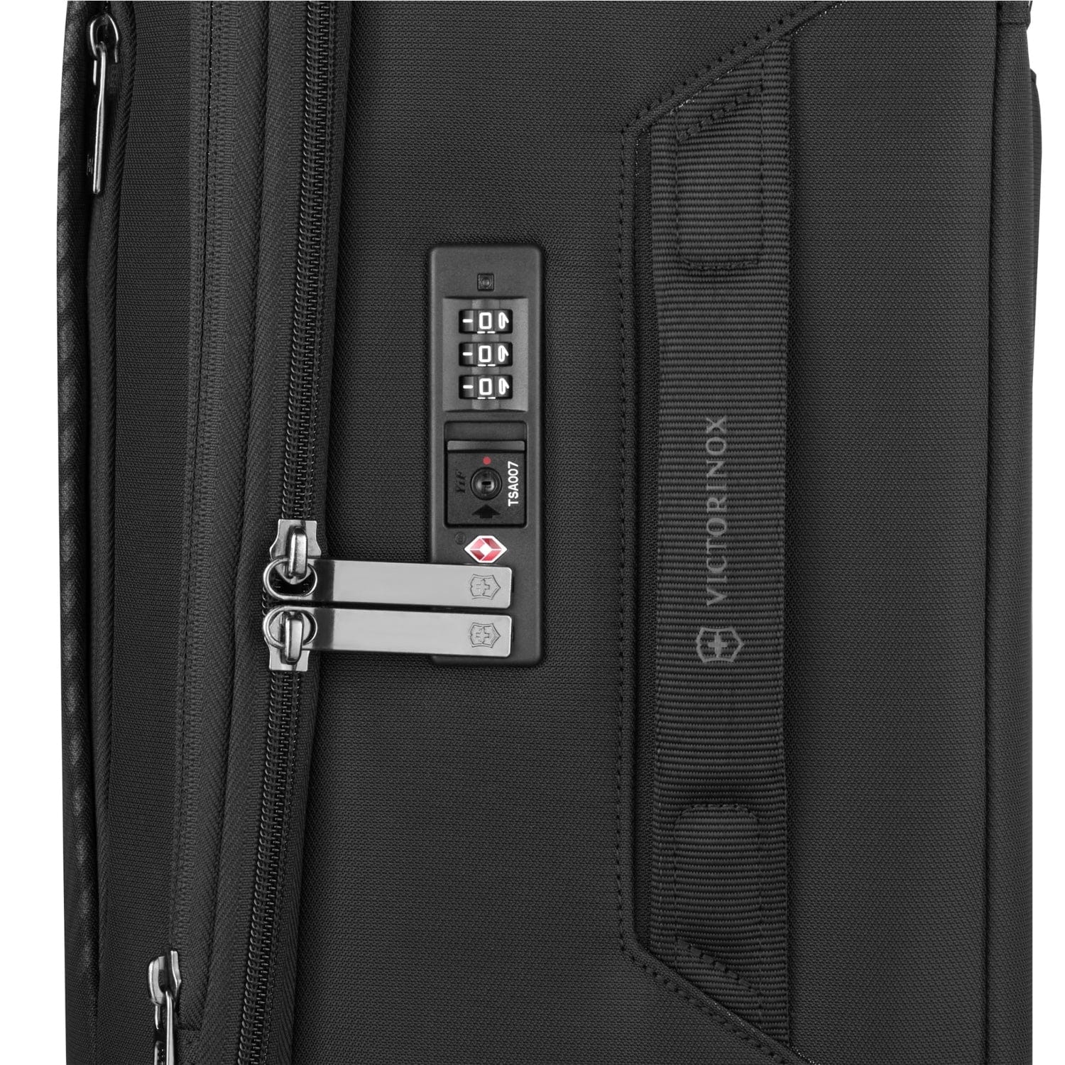 Victorinox Cross Light 76cm Softcase 4 Double Wheel Expandable Check-In Luggage Trolley Black - 612421