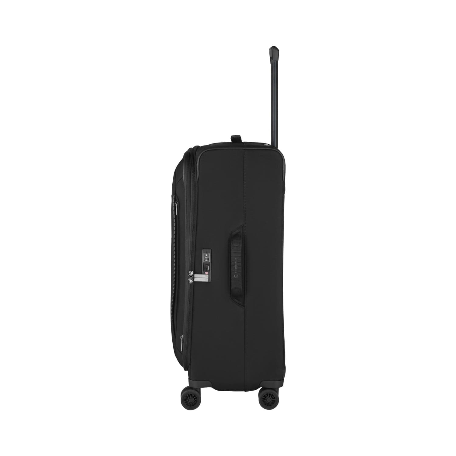 Victorinox Cross Light 76cm Softcase 4 Double Wheel Expandable Check-In Luggage Trolley Black - 612421