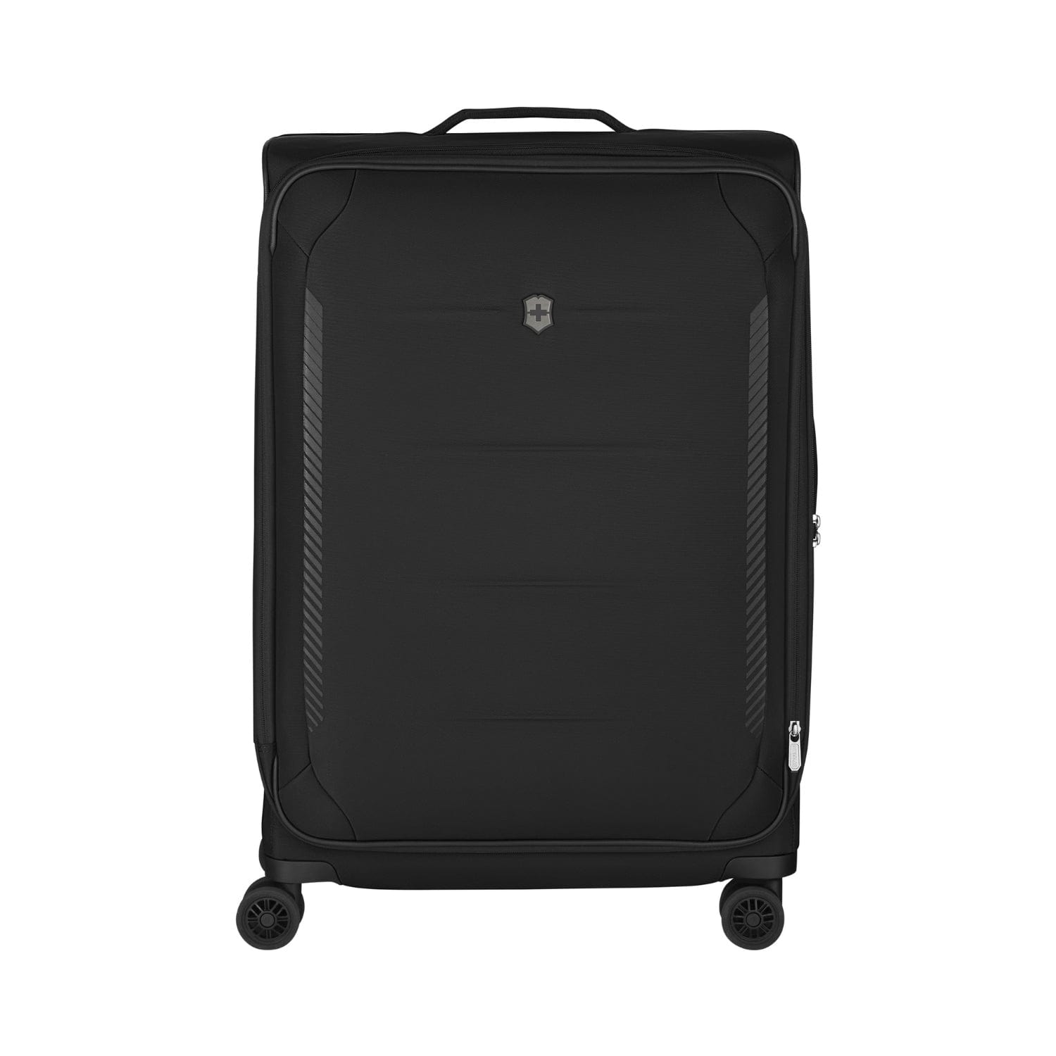 Victorinox Cross Light 76cm Softcase 4 Double Wheel Expandable Check-In Luggage Trolley Black - 612421