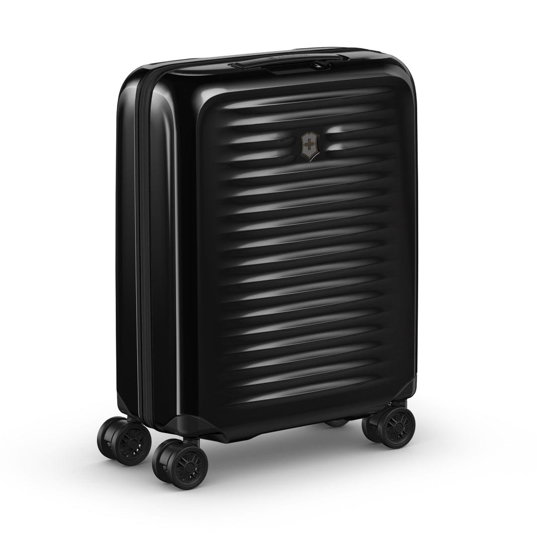 Victorinox Cross Light 55cm Softcase 4 Double Wheel Expandable Cabin Luggage Trolley Black - 612417