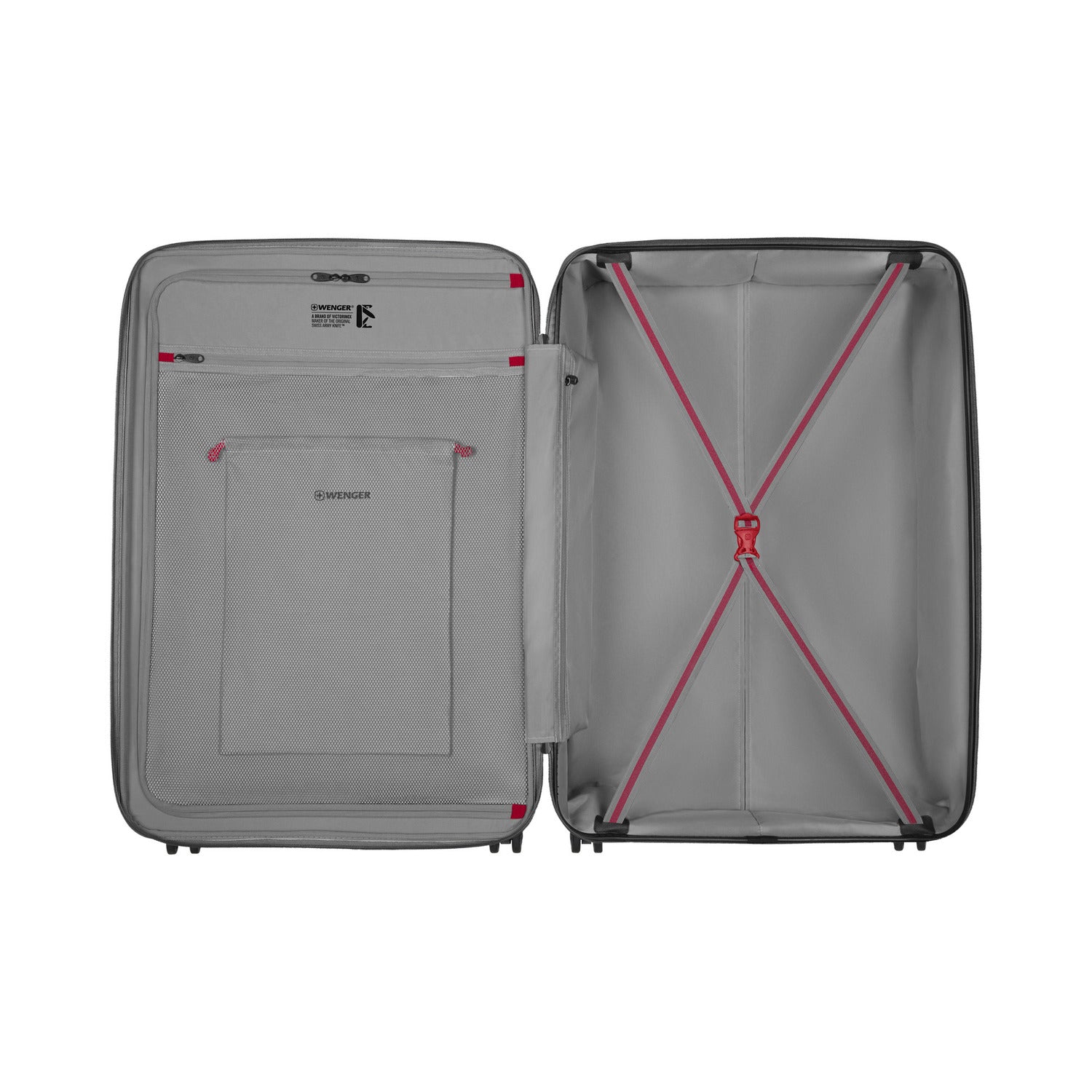 Wenger Motion 81cm Hardside Expandable Check-In Luggage Trolley Grey - 612707
