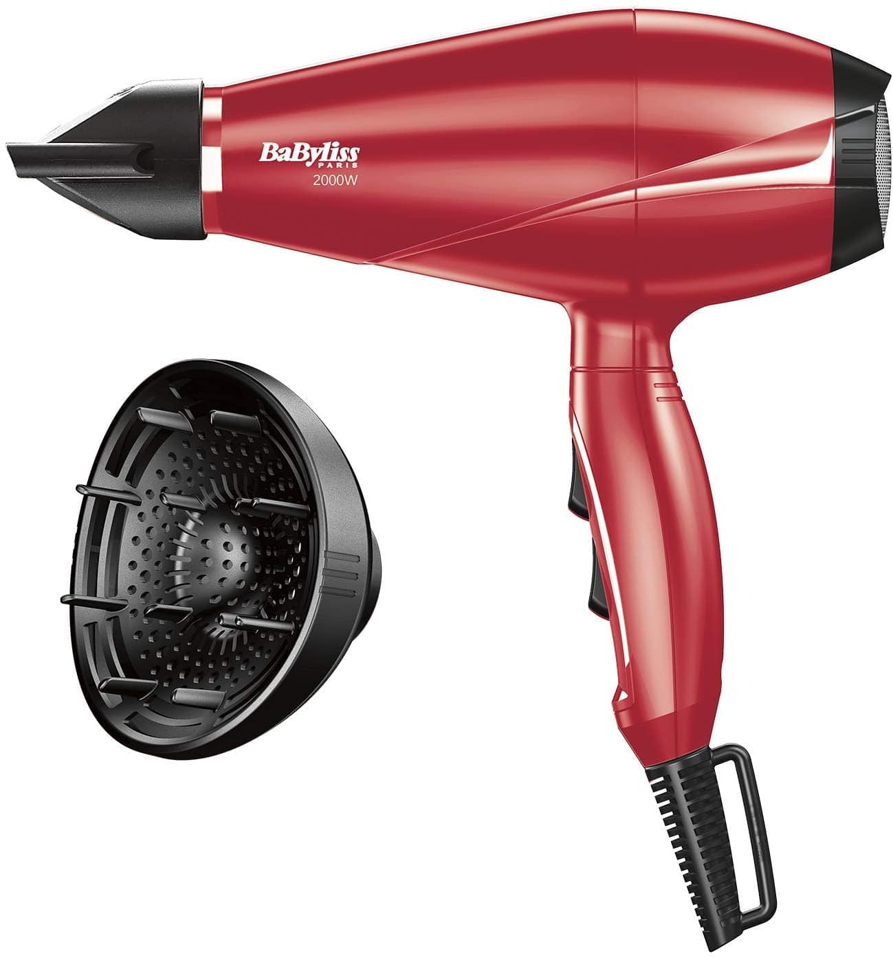 BaByliss Professional AC Dryer Red - BAB6604RPSDE