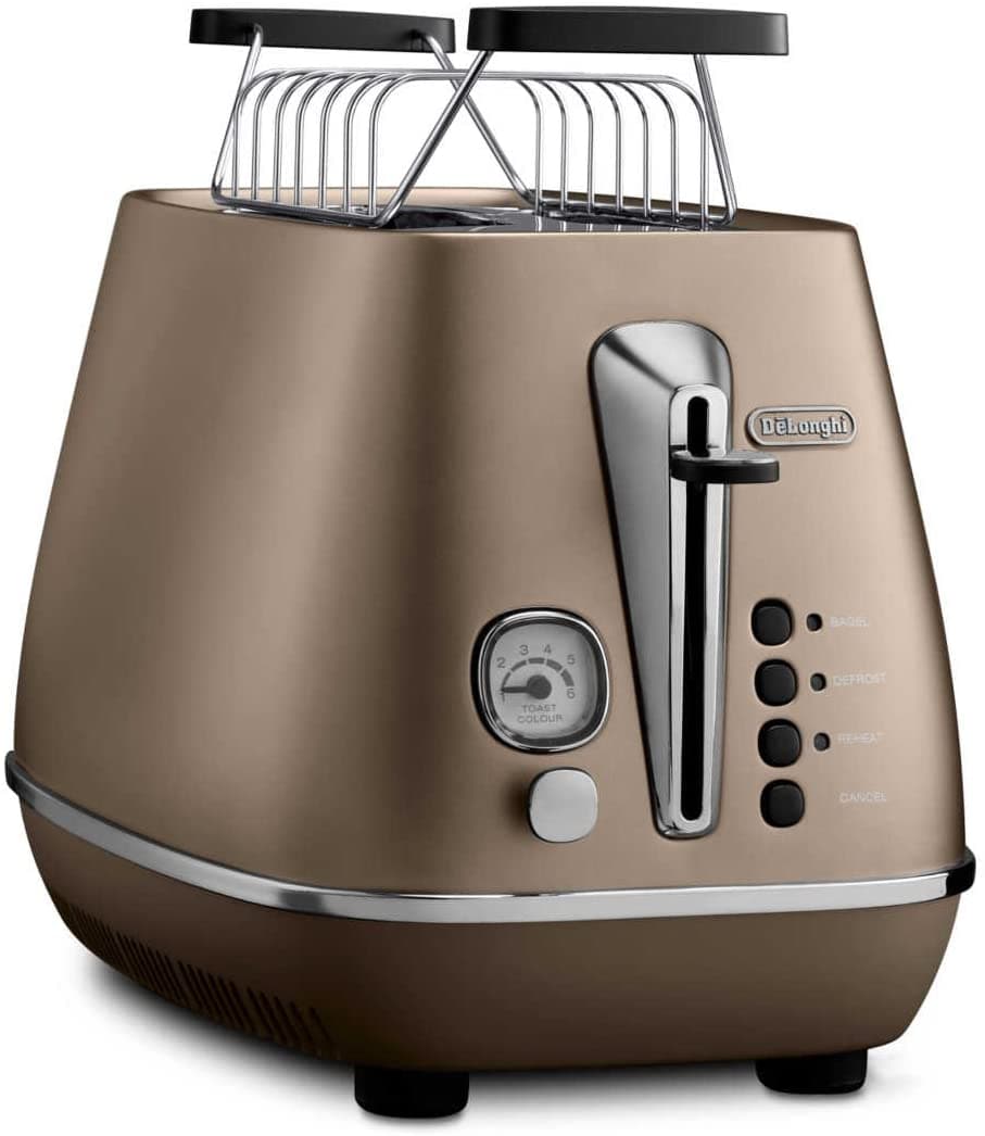 De'Longhi Distinta Toaster With Bun Warming CTI2103.BZ+BUN WARMING - Jashanmal Home