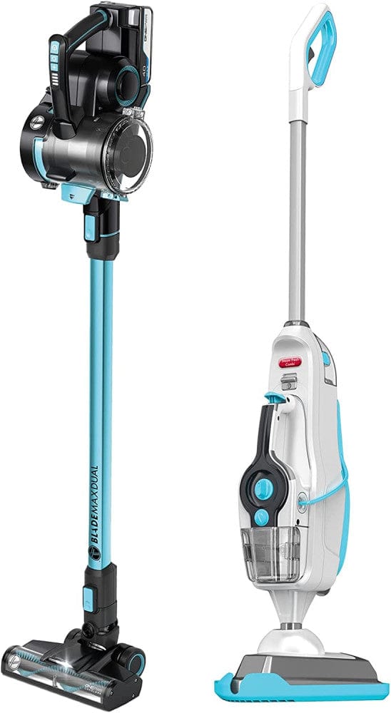 Hoover ONEPWR Blade Max Dual Cordless Stick Vacuum Cleaner  + Hoover 2 in 1 Steam Mop and Handheld Vacuum Cleaner
