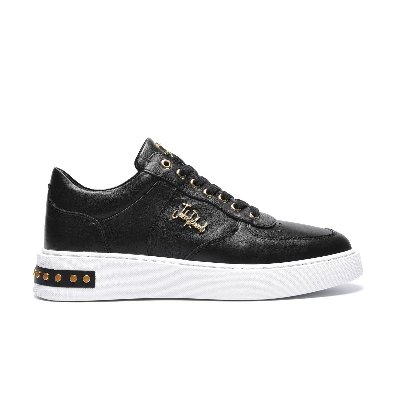 John Richardo Mens Sneakers Black - 16051-1