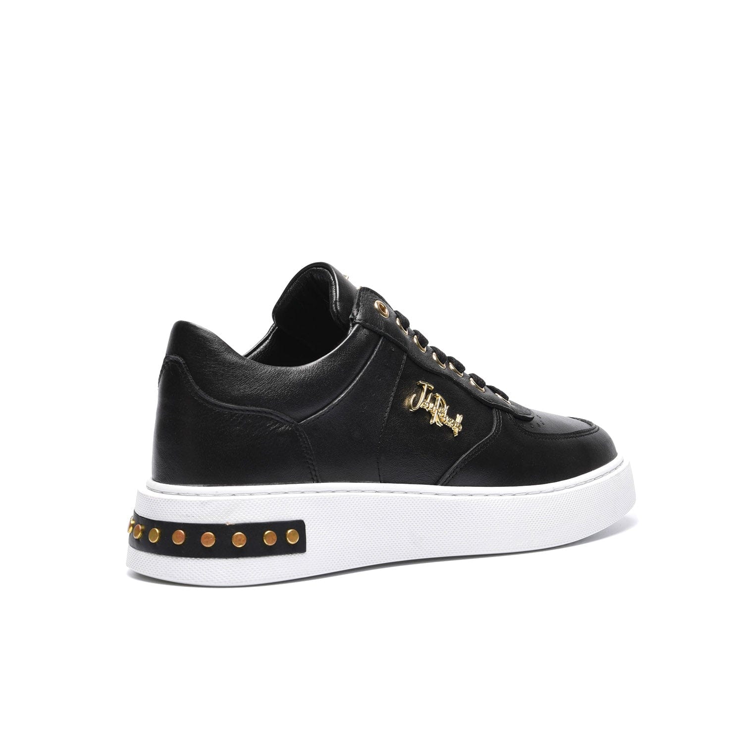 John Richardo Mens Sneakers Black - 16051-1