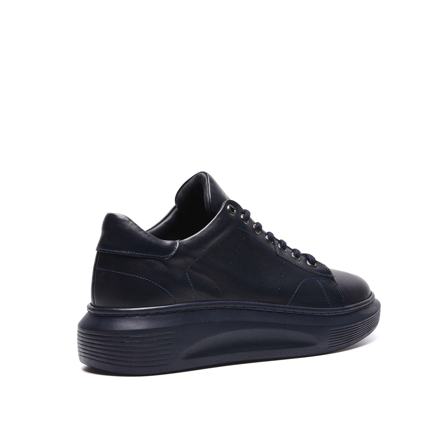 John Richardo Mens Sneakers Navy Blue -17265-2