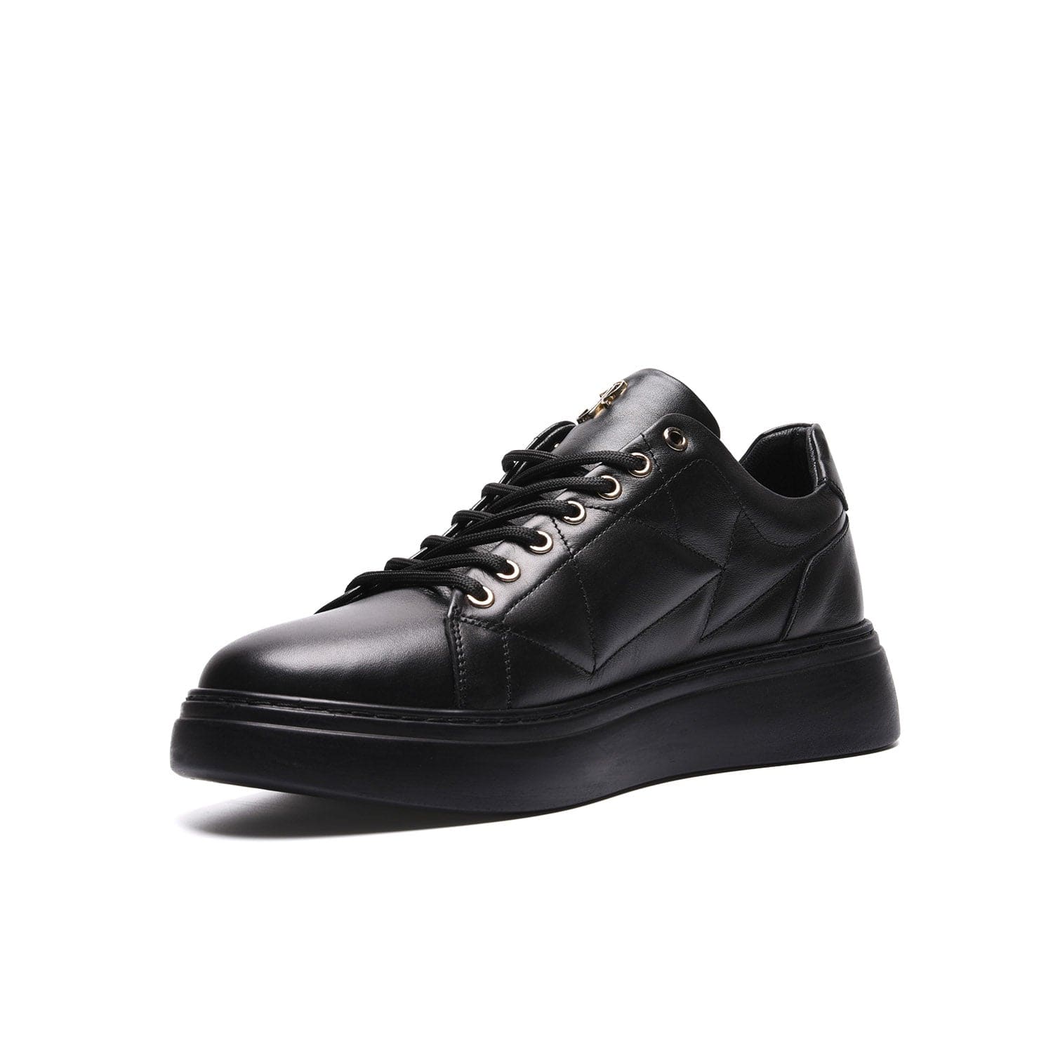 John Richardo Mens Sneakers Black - 17169-1