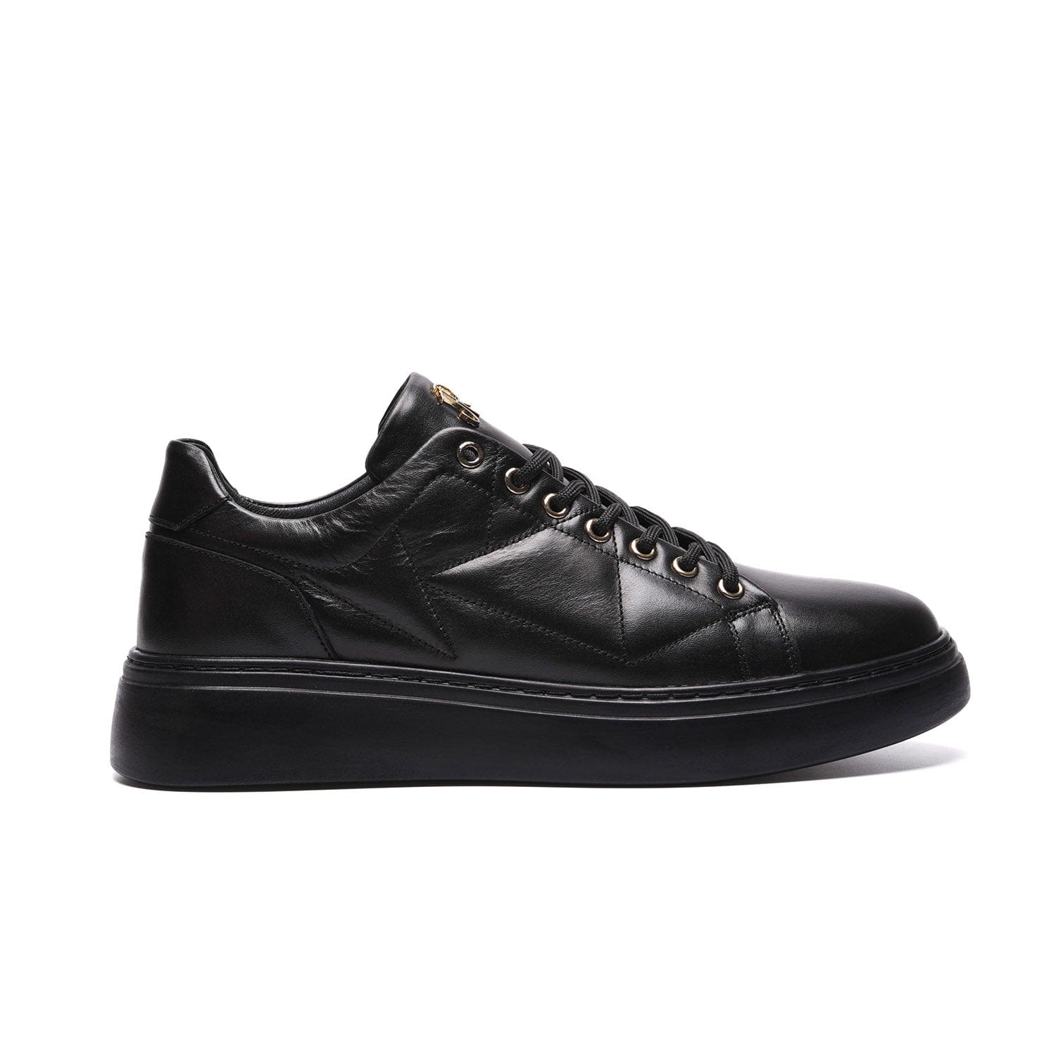 John Richardo Mens Sneakers Black - 17169-1