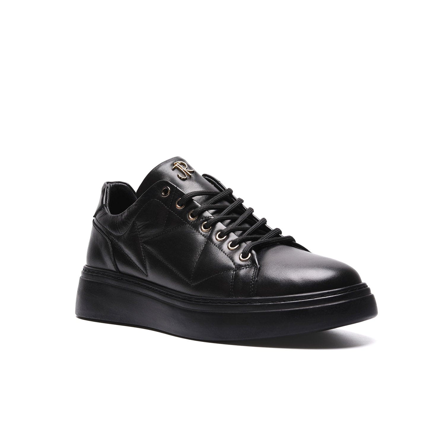 John Richardo Mens Sneakers Black - 17169-1