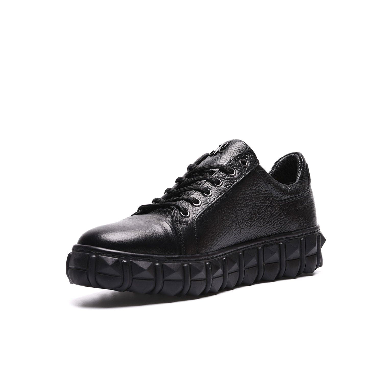 John Richardo Mens Sneakers Black - 17124-1
