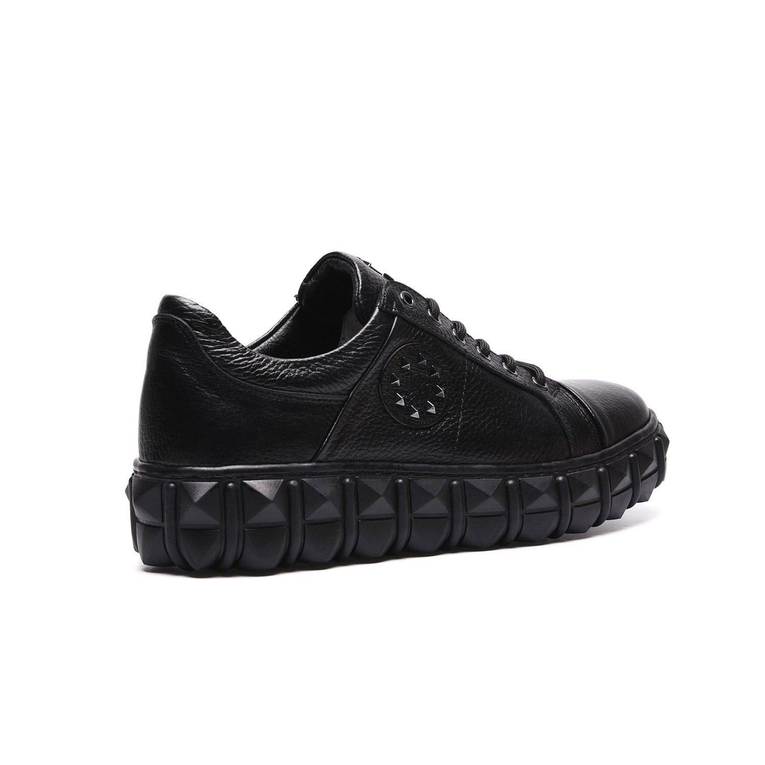 John Richardo Mens Sneakers Black - 17124-1