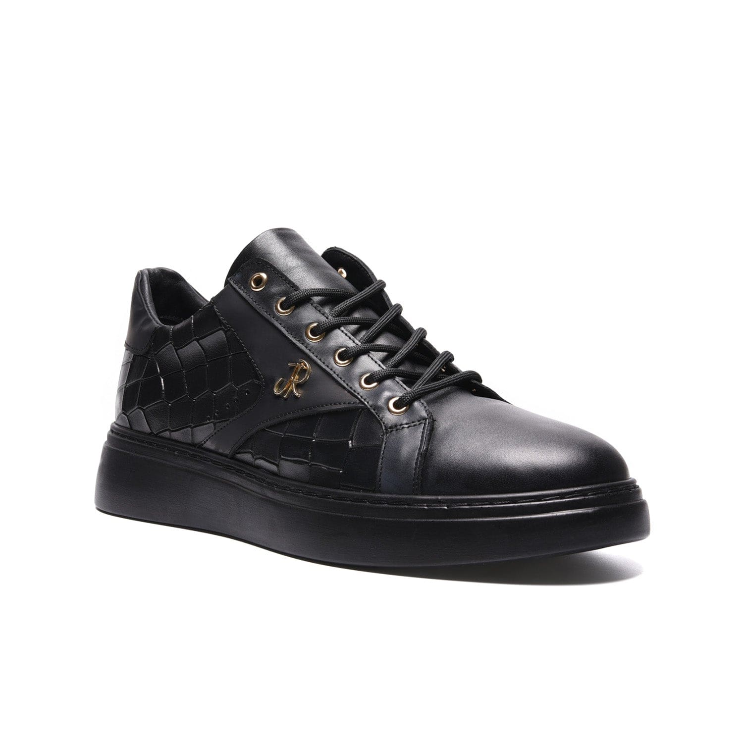 JOHN RICHARDO Mens Sneakers Black - 17188-1