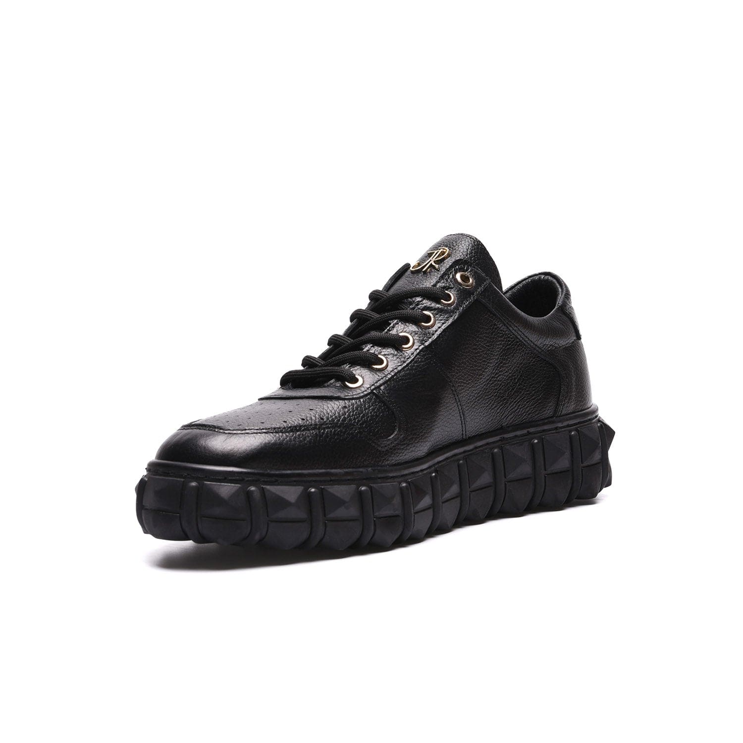 John Richardo Mens Sneakers Black - 17135-1