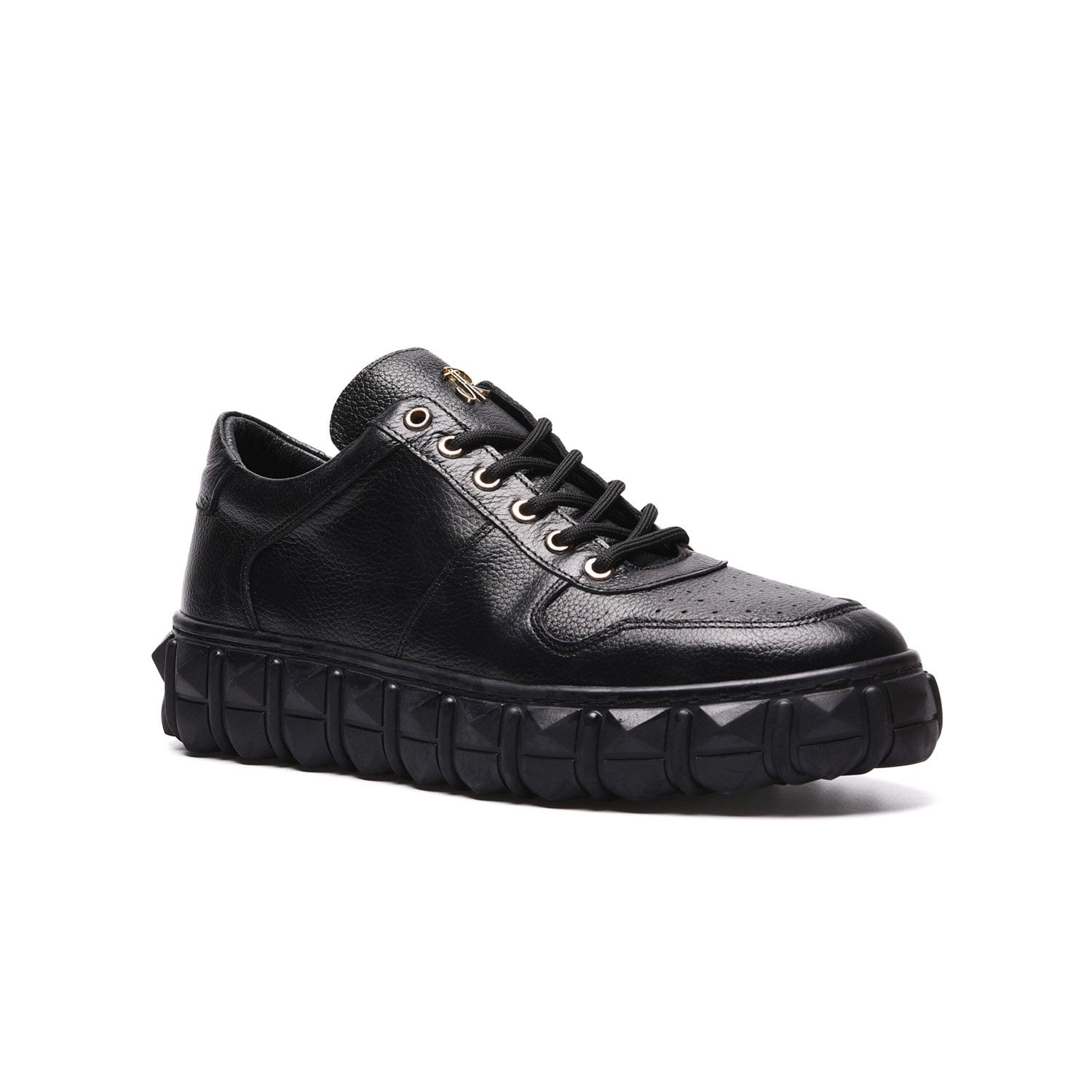 John Richardo Mens Sneakers Black - 17135-1