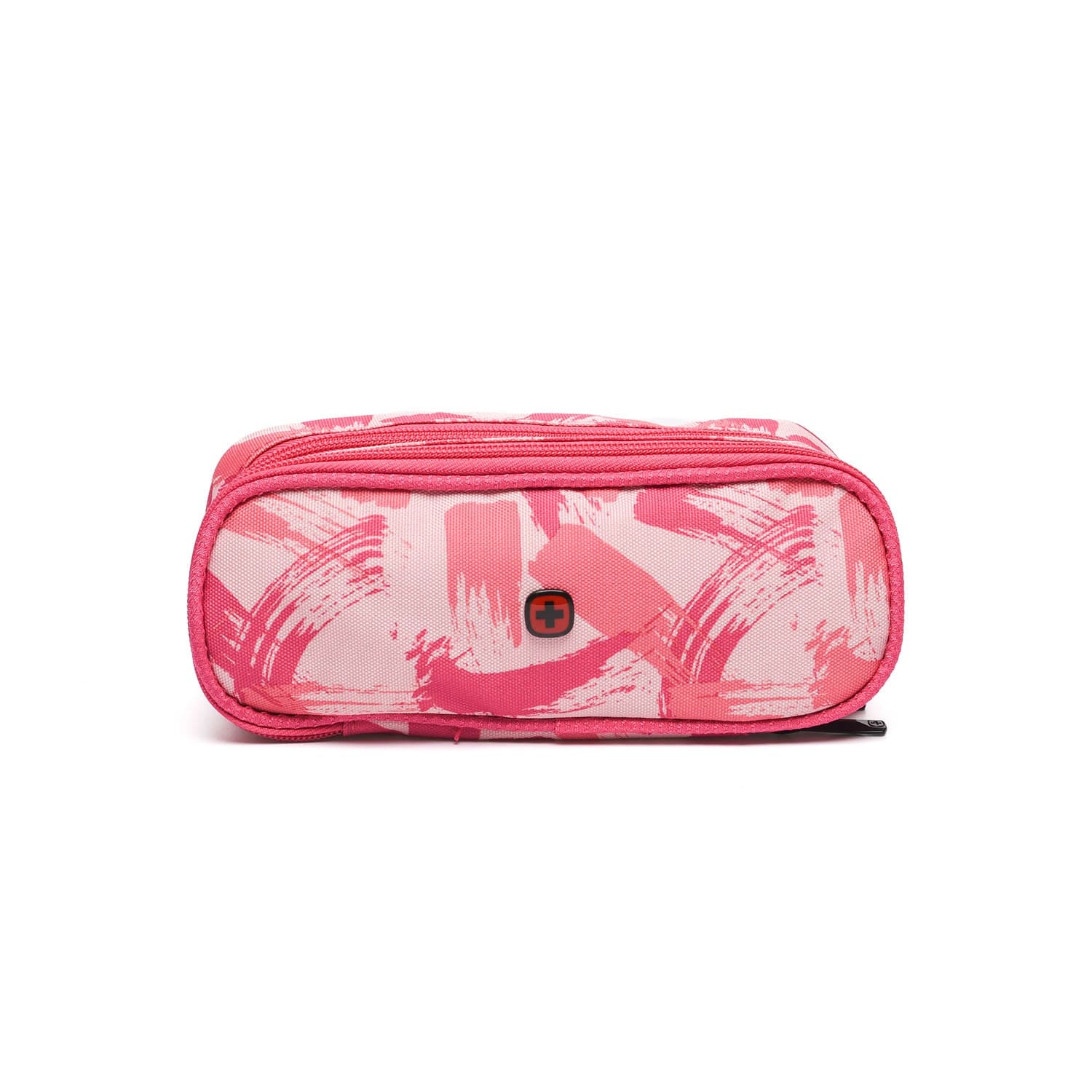 Wenger Two-Compartment School Pencil Case Pink School 653114