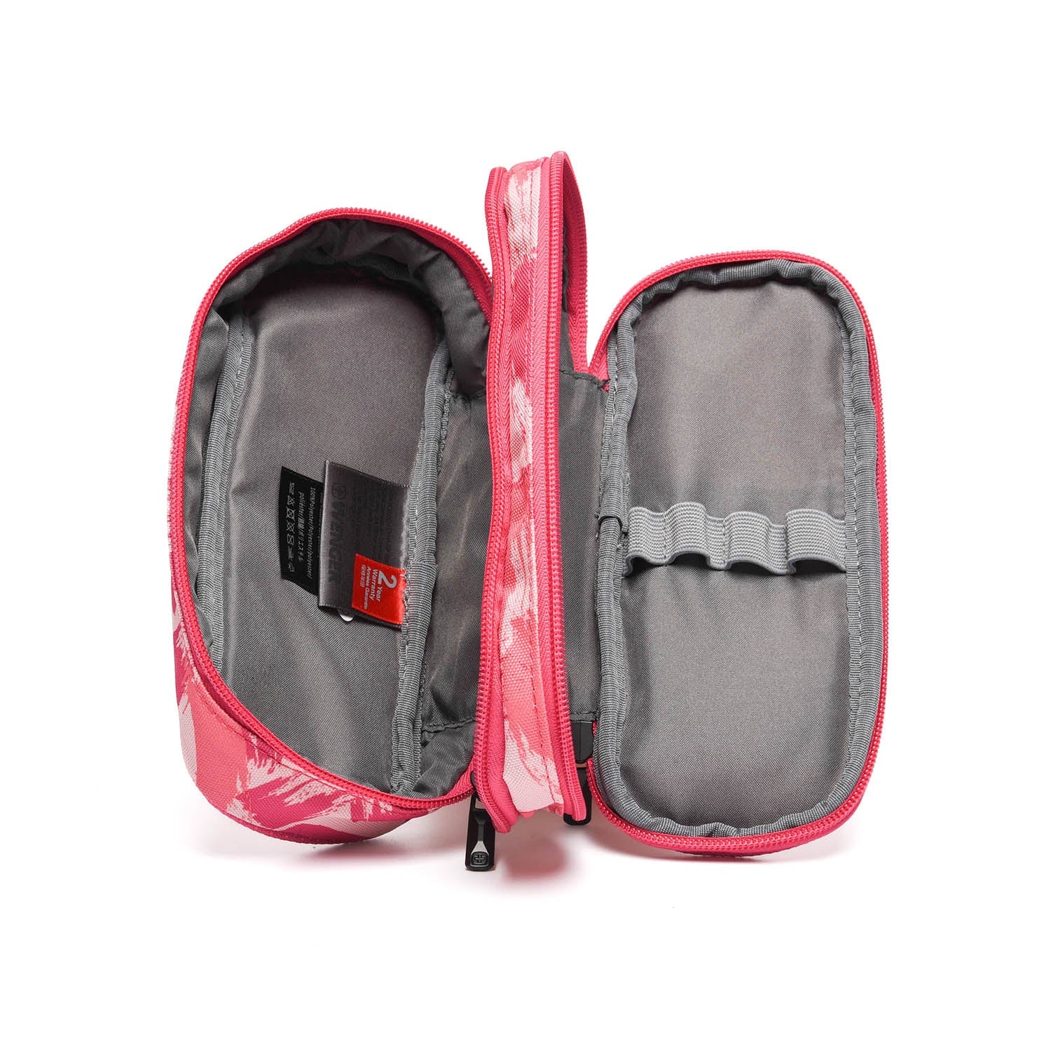 Wenger Two-Compartment School Pencil Case Pink School 653114