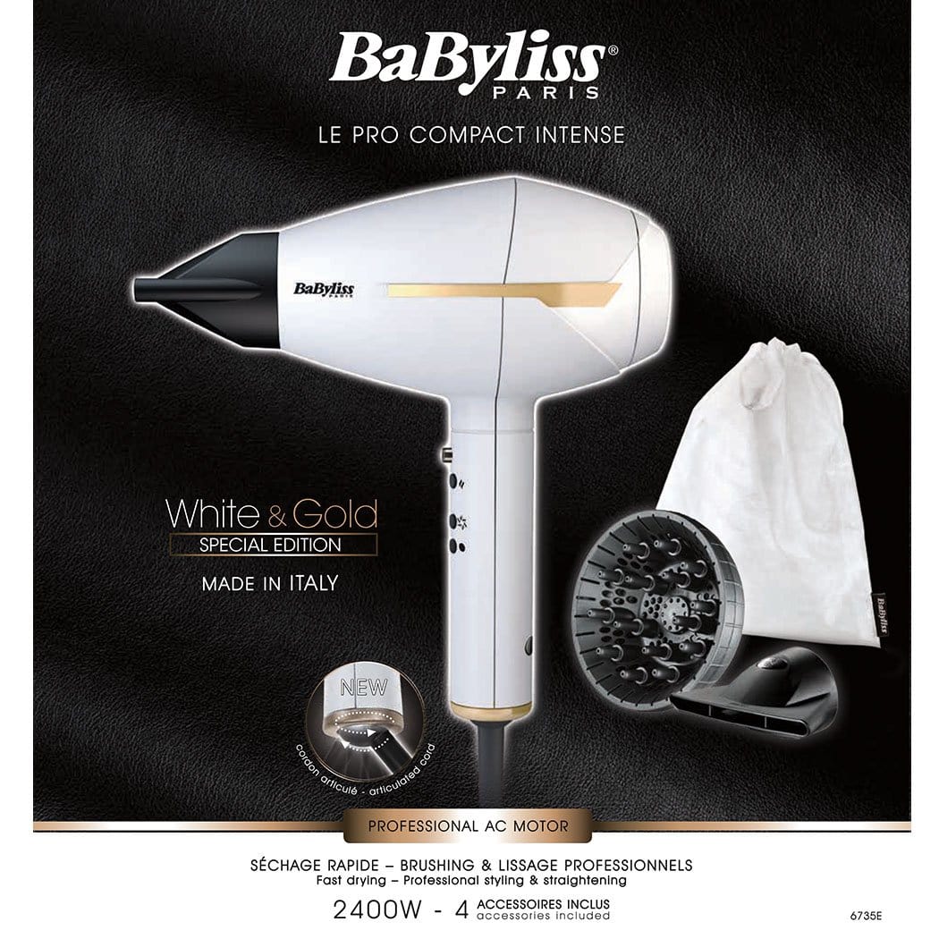 BaByliss Compact Intense Dryer with Pouch