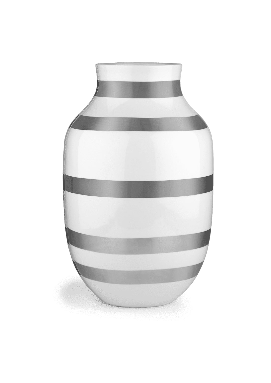 Kähler Omaggio Vase H31 Silver (15213)