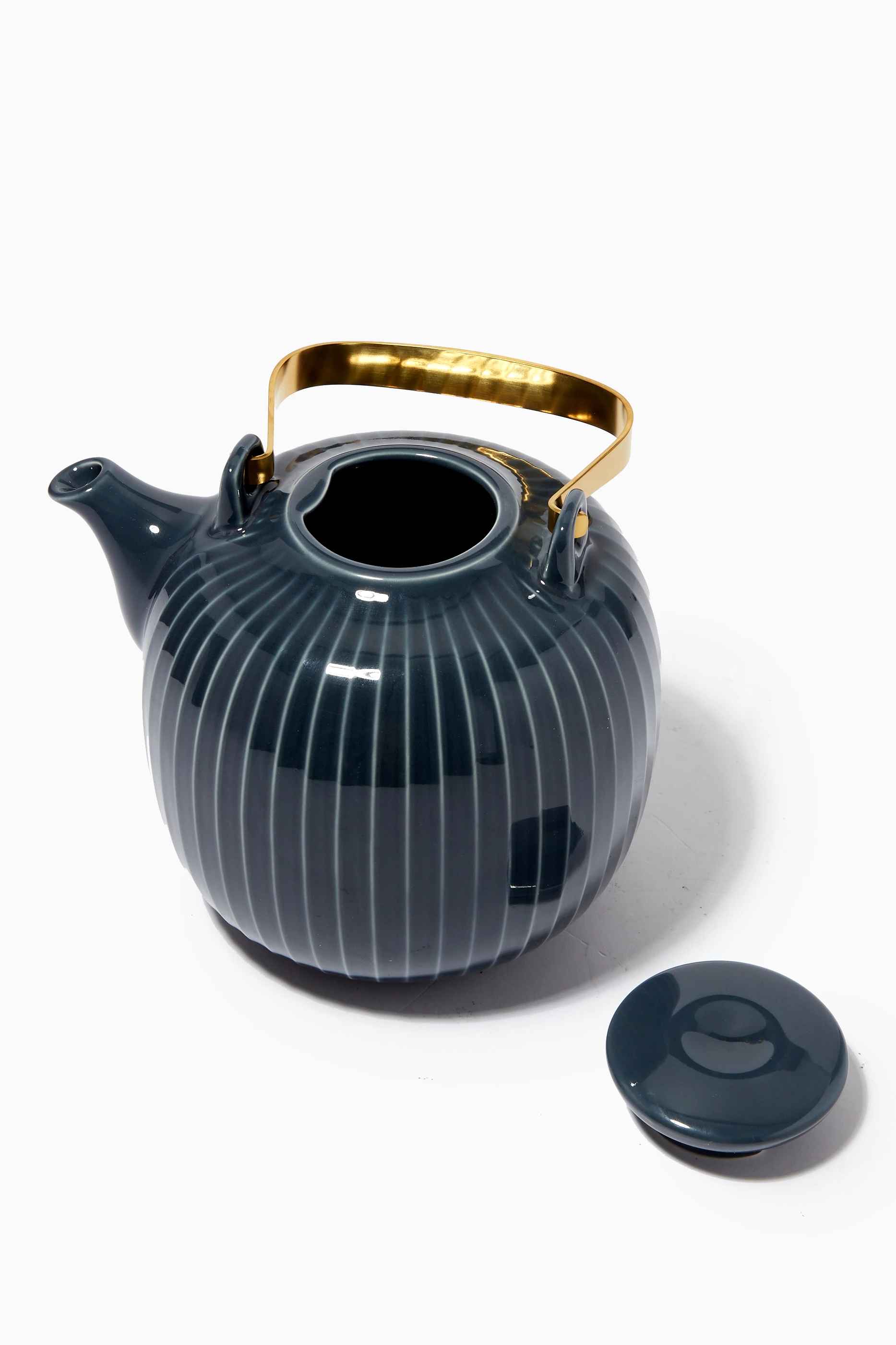 Kahler Hammershøi Teapot 1,2 L Anthracite Grey (17008)