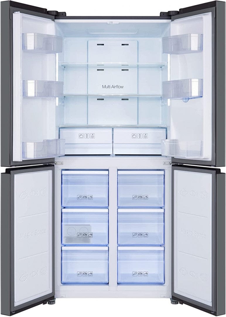 TCL Four Door Refrigerator Inverter Compressor Inox 560L