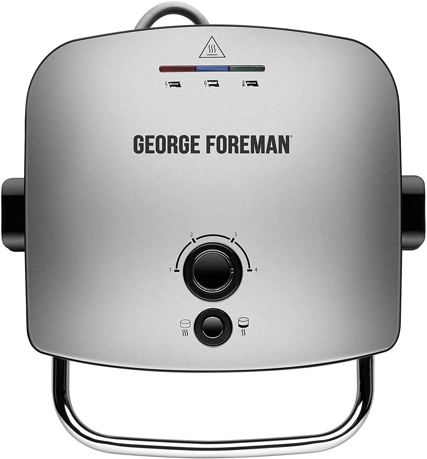 GEORGE FOREMAN ADVANCED GRILL & MELT WITH REMOVABLE PLATES - 22160