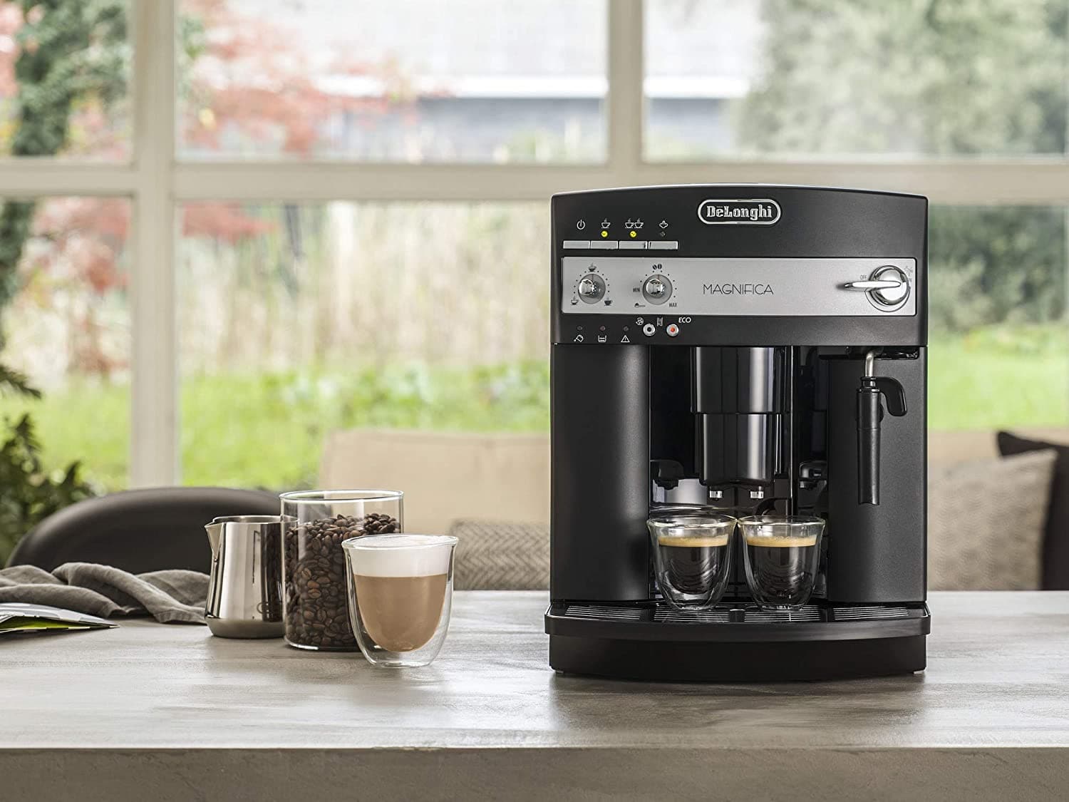 De'Longhi ماجنيفيكا ماكينة صنع القهوة ESAM 3000.B - جاشنمال هوم