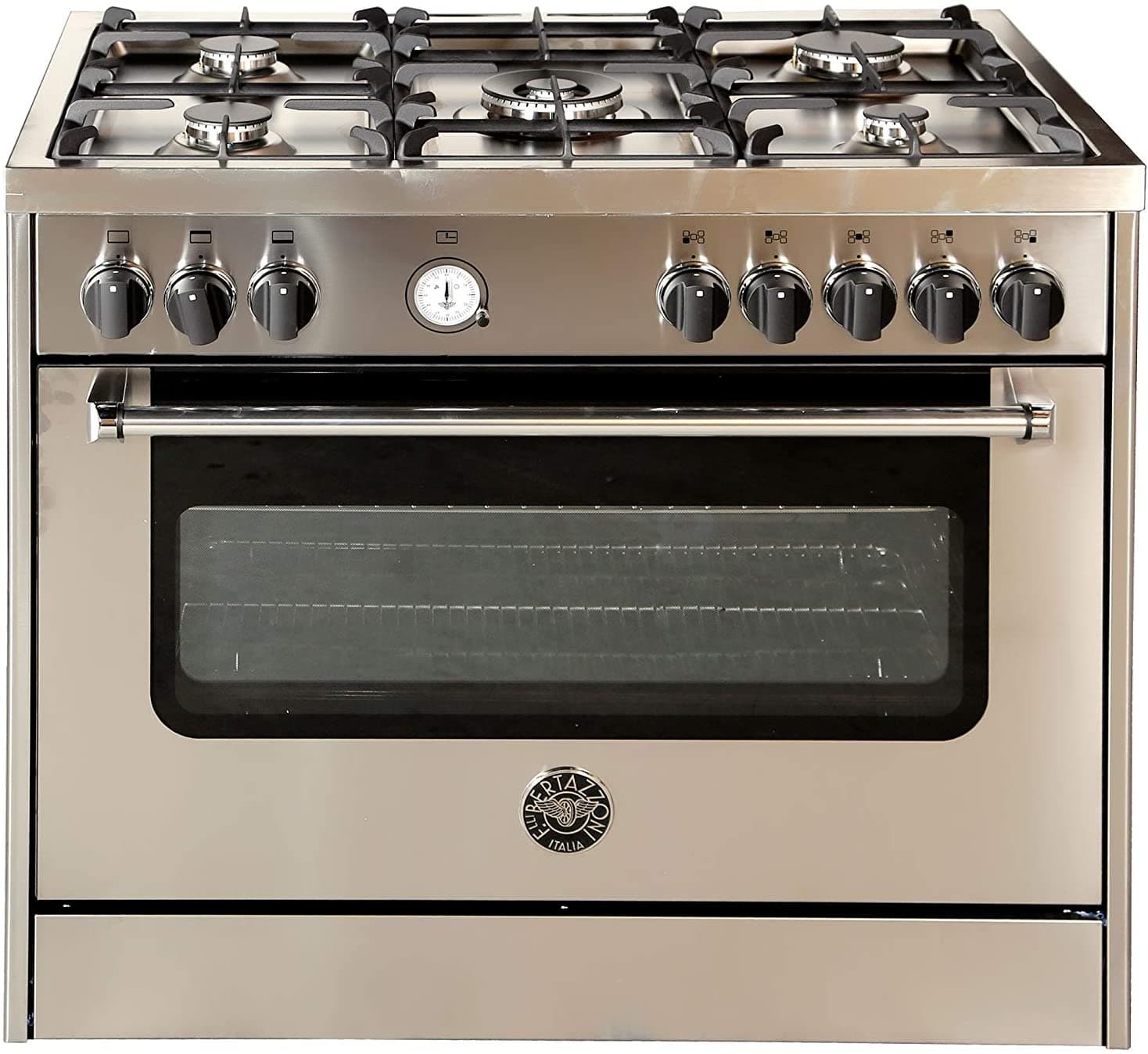 BERTAZZONI ماستر فرن غاز 90 سم - MAS905GGVLXC - جاشنمال هوم