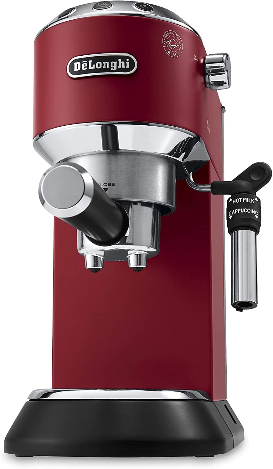 De'Longhi ديديكا ستايل مضخة اسبريسو ماكينة اسبريسو احمر، EC685. R + KG79 (حزمة) - جاشنمال هوم