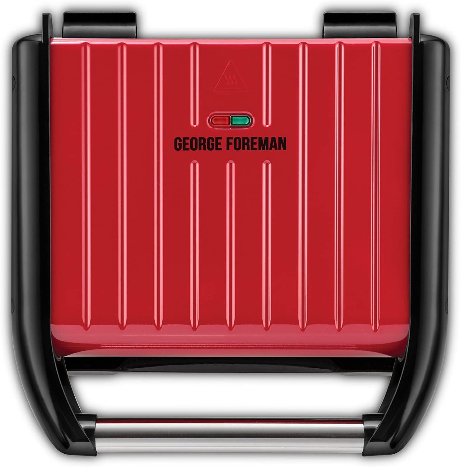 George Foreman Medium Steel Grill Family, Red 1650W - 25040