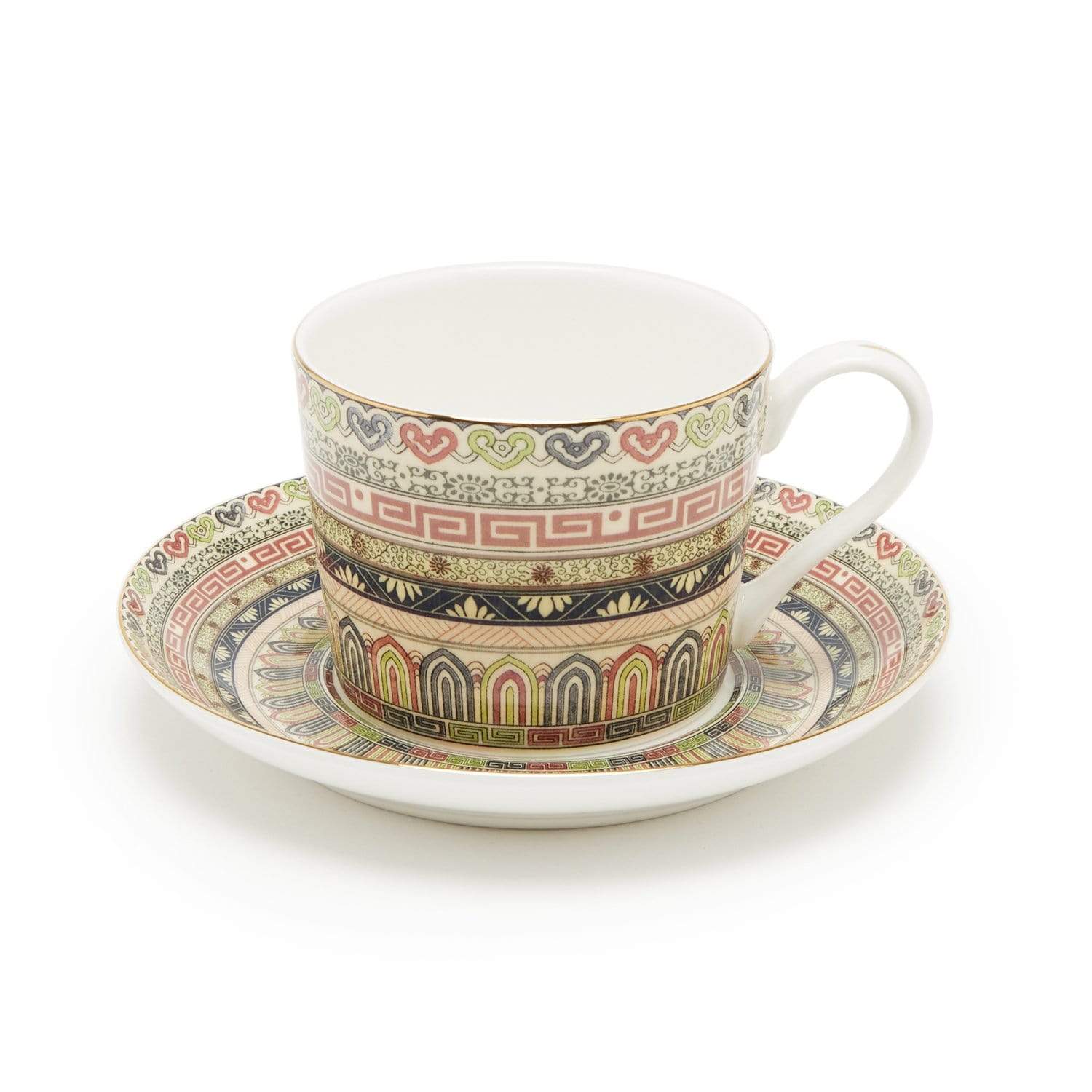 PURDIE BROWN 12PC COFFEE CUP & SAUCER - S18183D-GNPCNS057
